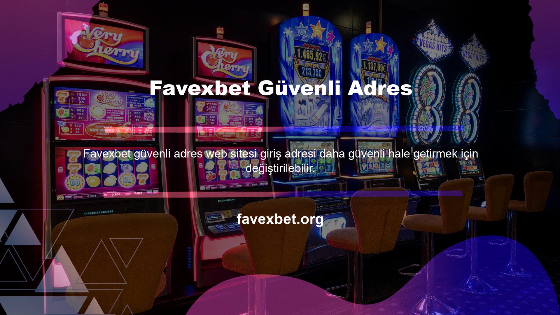 Adresinizi değiştirir veya yeni bir adres kaydederseniz, Favexbet bilgilerinizi kolay ve hızlı bir şekilde güncelleyebilirsiniz