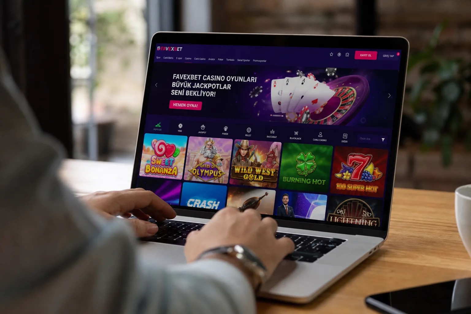 Favexbet Casino Oyunları